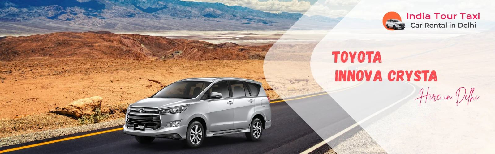 Innova Crysta Car Rental in Delhi