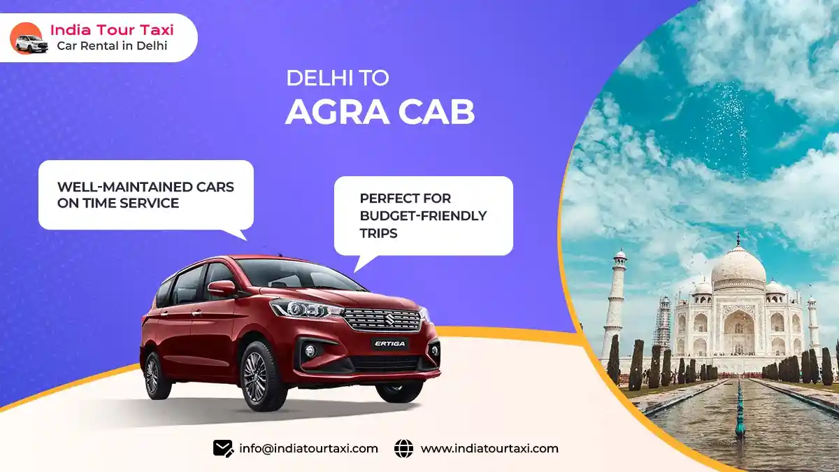 Delhi to Agra Cab