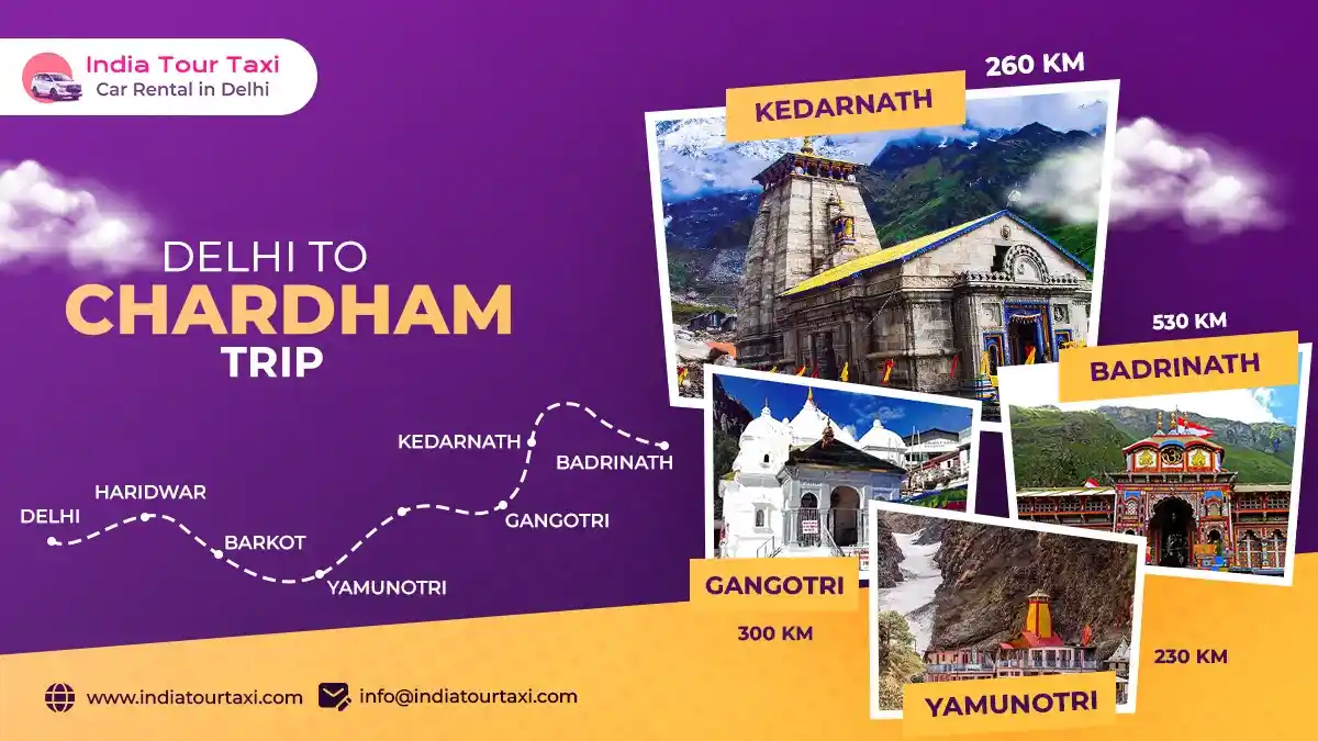 Delhi to Char Dham Trip